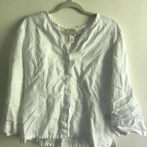SOLD | 100% linen shirt